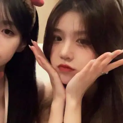 高清甜蜜友谊闺蜜头像超仙气二人图片_闺蜜姐妹女生头像_头像屋