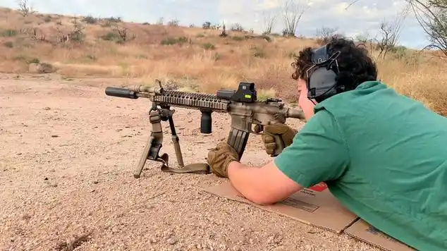 美国阿玛莱特ar15式556mm自动步枪