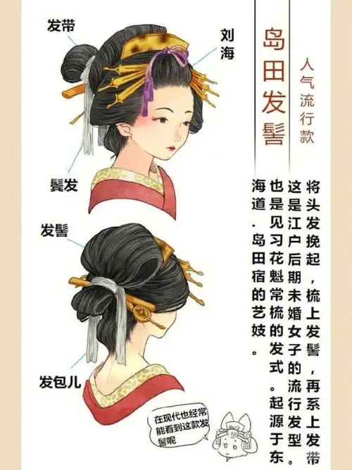 花魁歌舞妓发型
