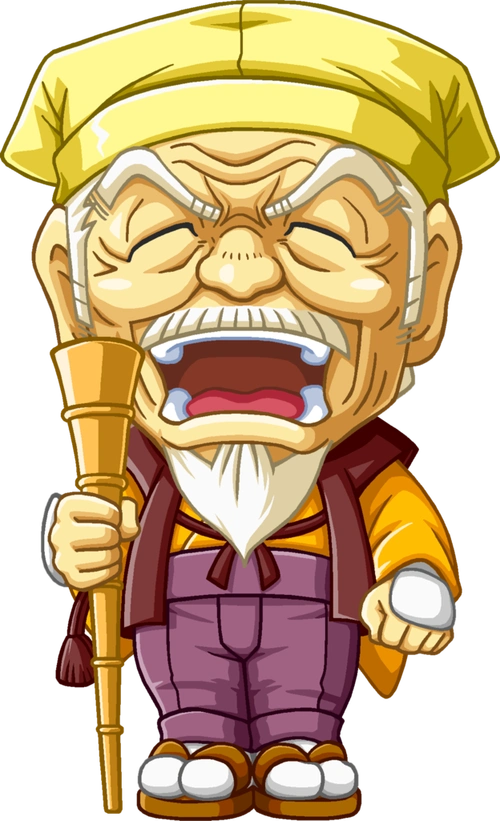 卡通日本老人设计图__动漫人物_动漫动画_设计图库_昵图网nipic.com