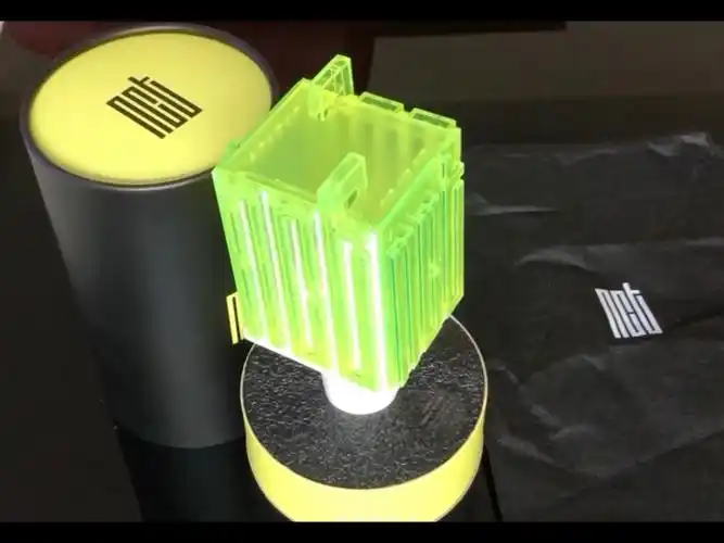 nct应援棒大绿锤开箱