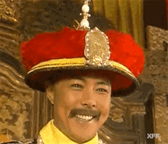 还珠格格张铁林搞笑呵呵gif动图_动态图_表情包下载_soogif