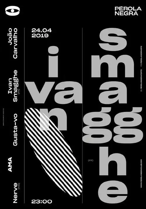 字体与图形的创意集合海报版式设计