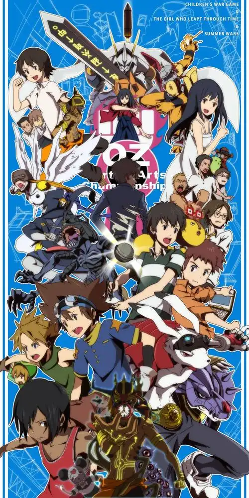 动漫人物手机端壁纸数码宝贝