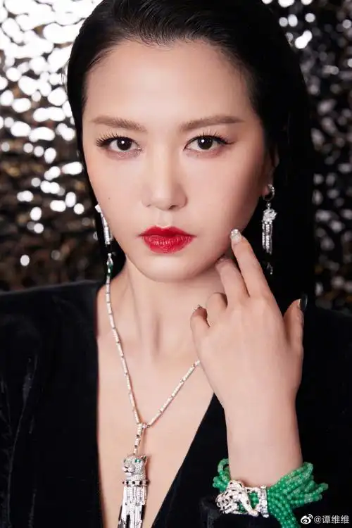 组图:谭维维晒活动美照 在线询问"双开门冰箱是什么意思"_高清图集_新