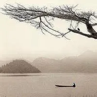 好看的古风山水微信头像点击鼠标右键下载