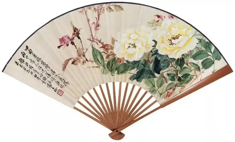 张大壮没骨扇面集萃