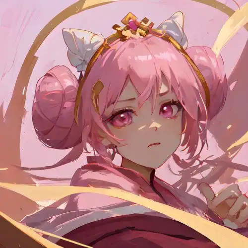 可爱小女孩头像图片卡通