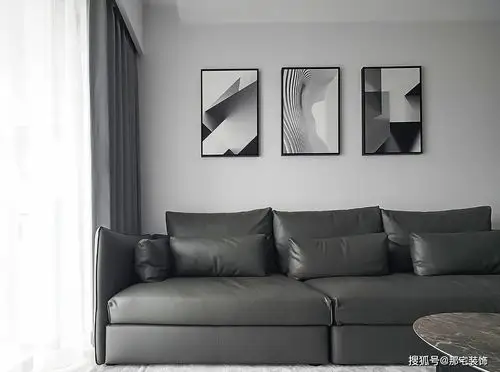 联建·君钰府 项目风格:轻奢 设计机构:那宅设计事务所 精装修设计