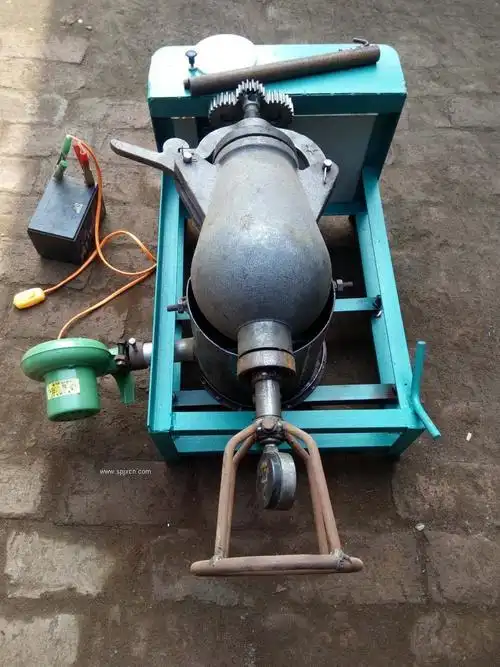 老式大炮式爆米花机