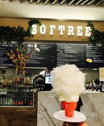 20款冰淇淋店装修效果图参考 下个网红店就是你开的