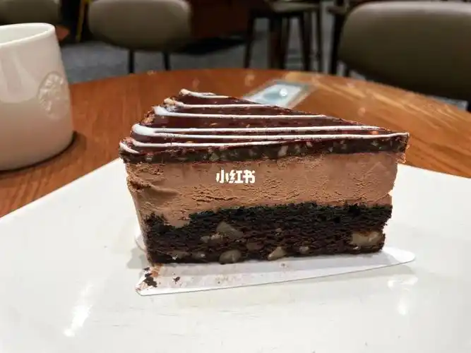星巴克豆乳巧克力蛋糕