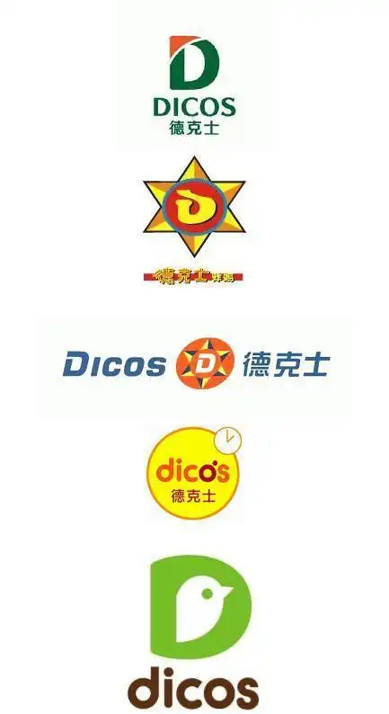 在过去的近二十年间,德克士几易其标德克士logo德克士logo演变德克士