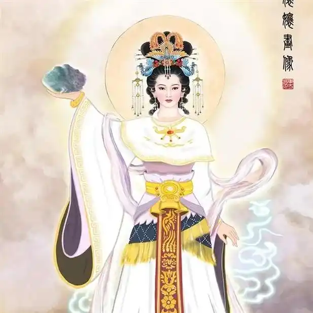 女娲,中国上古神话中的创世女神,号称"大地之母".  女娲, - 抖音