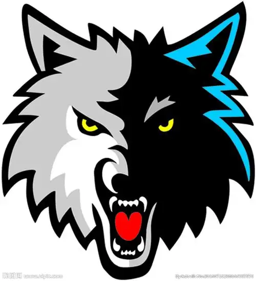 狼头标志图片