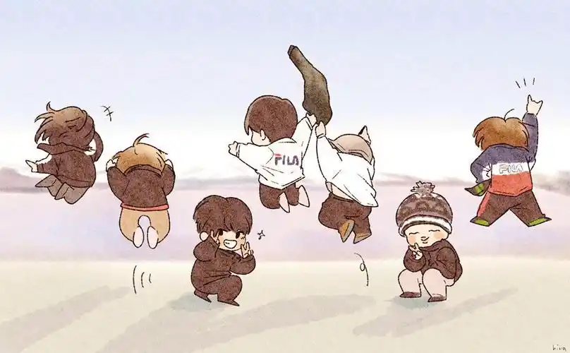 有没有bts防弹少年团超级帅酷的横屏桌面壁纸? - 知乎