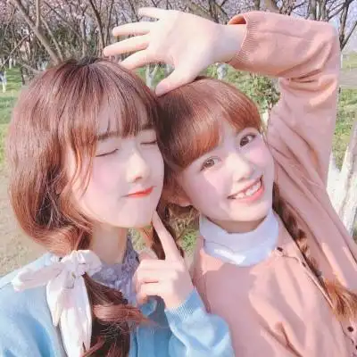 宋知意微信两人魅力优质闺蜜头像你还没网易云懂我