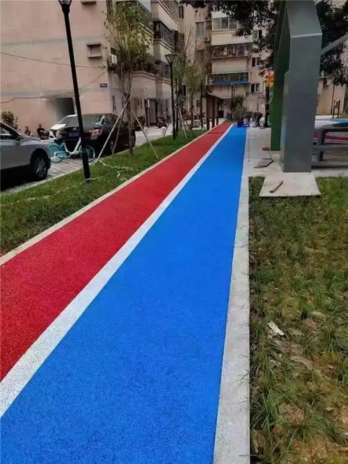 榆林市高承载高透水路面铺装沥青路面改色彩色罩面漆批发厂家