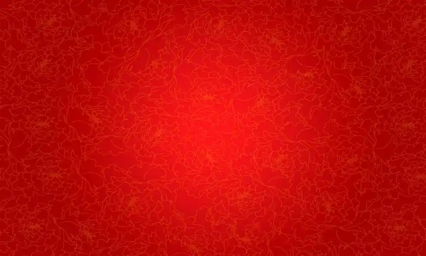 红色牡丹花纹底背景素材