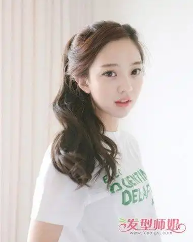 初中女生清新马尾辫 青春靓丽的马尾辫造型(2)_发型师姐
