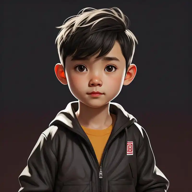 超可爱的q版男生头像9293