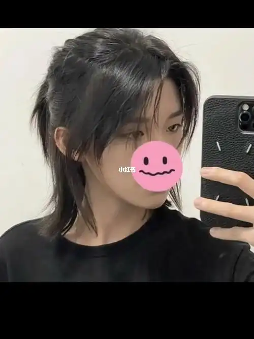 女生发型参考  #广州染发烫发浩宇  #鲻鱼头  #广州剪发  #扎发