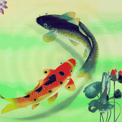 春风得意生活幸福,吉祥如意身体健康,年年有鱼鱼在水里游,财运跟你走