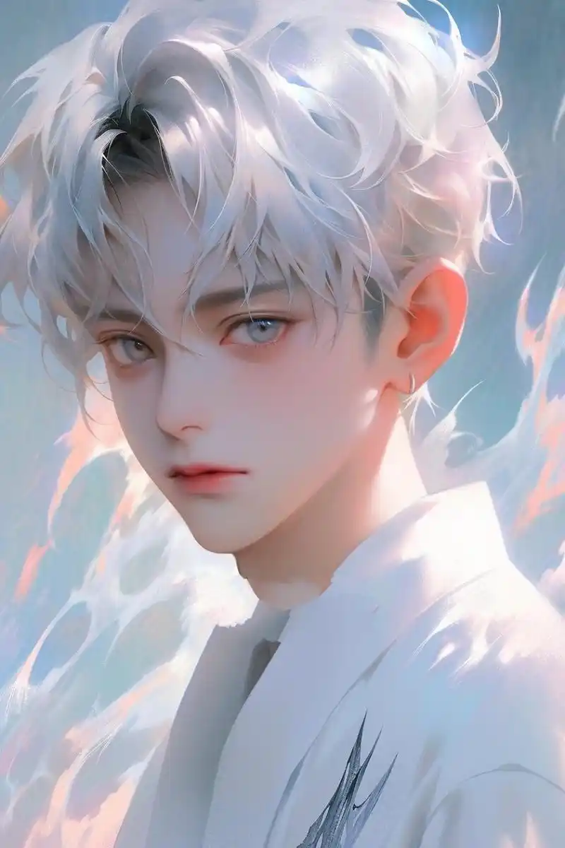 白发帅哥 | 高级 冷色 仙气