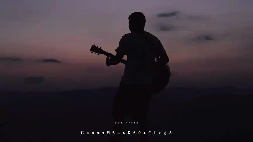 黄昏之时#夕阳下的背影