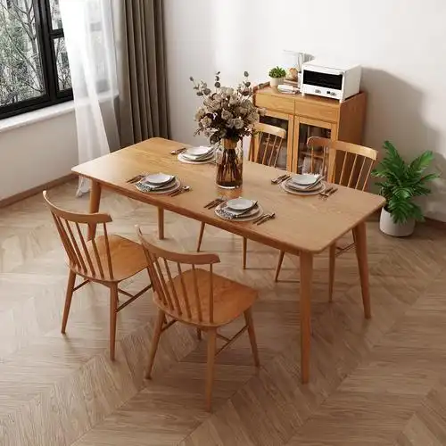 现代实木全实木餐桌图片-海量高清现代实木全实木餐桌图片大全 - 阿里