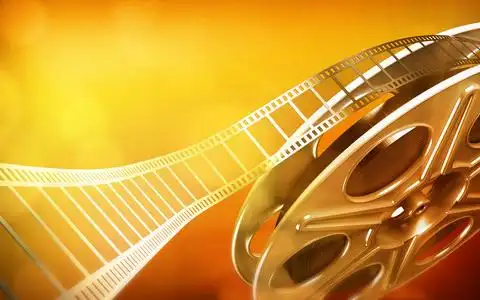 电影胶片卷轴照片