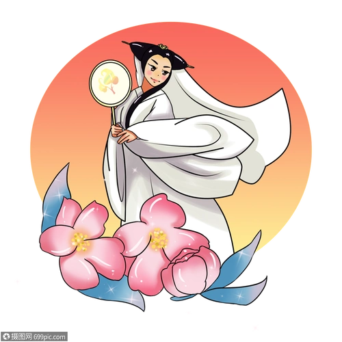 拿着扇子的白娘子白蛇传白娘子图片