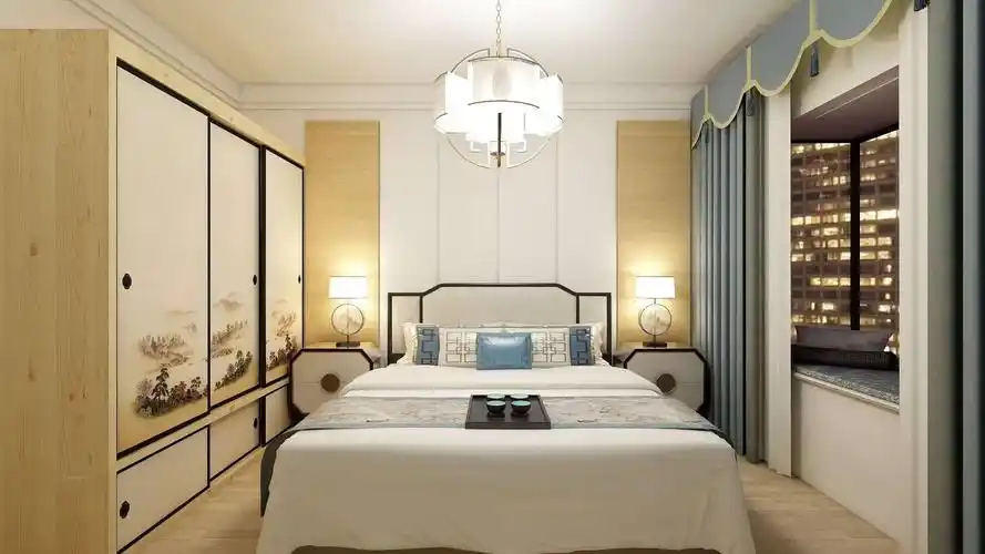 港丽城新中式装修效果图