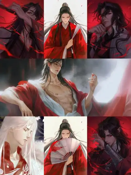 头像分享  #男生头像 #古风壁纸  #古风美男  #帅哥  #红衣古装