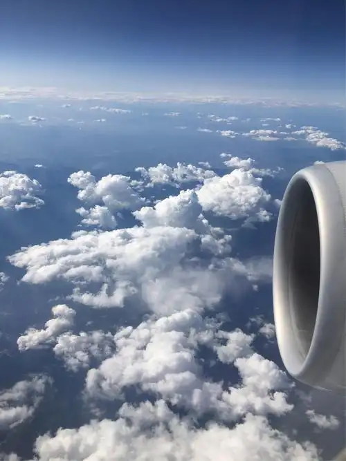 从飞机上拍到的天象景观