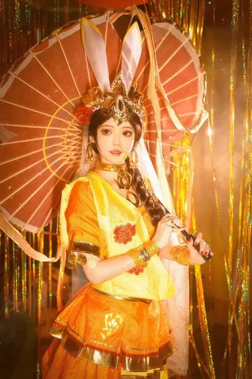 《王者荣耀》玉兔公主·公孙离cosplay