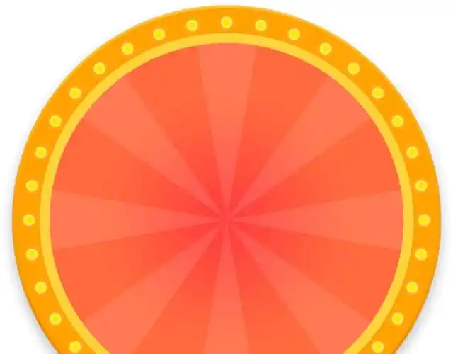 彩色卡通转盘矢量插画素材