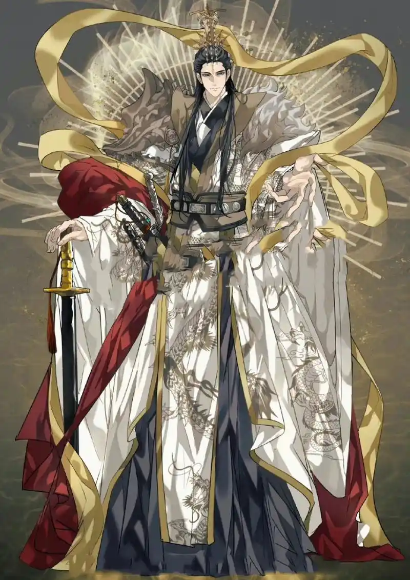 真的太米了! 泰版天官赐福人物插图真的太好看了!