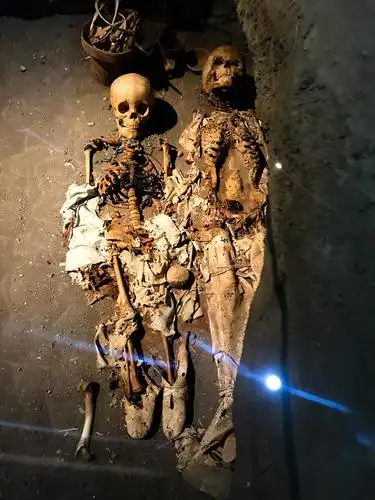 吐鲁番博物馆木乃伊20187拍摄①葡萄沟苏巴什出土清代②胜