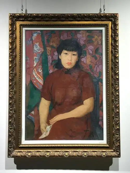 潘玉良——自画像 @省博物馆