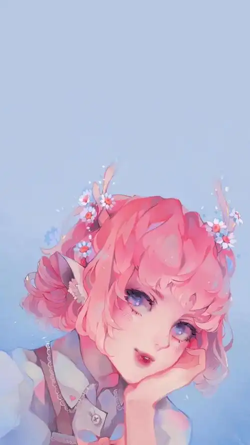 可爱小仙女插画,可用来做头像@插画师nayu - 堆糖,美图壁纸兴趣社区