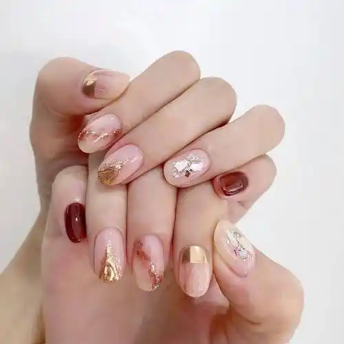 网红美甲店的爆款红色系美甲合集!_后台_ins_get