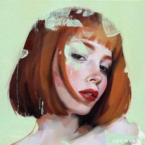 艺术家alpay efe的人物肖像画(图)