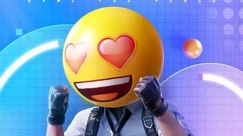 和平精英:有创意!emoji表情皮肤没"滑稽",玩家p图"护体梗"