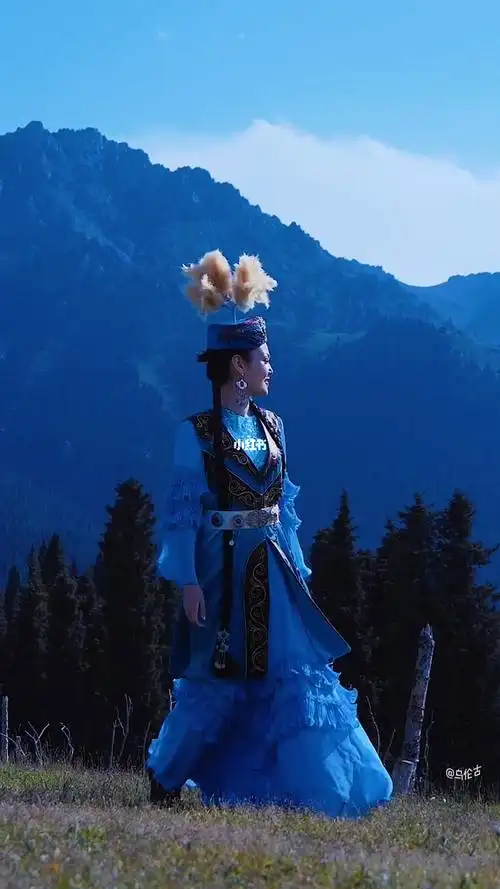 哈萨克族美女