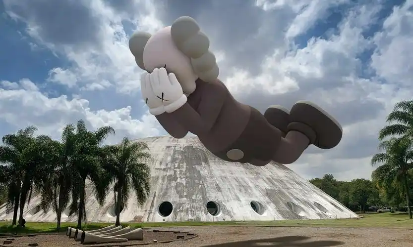 kaws推出全新ar艺术作品expandedholiday