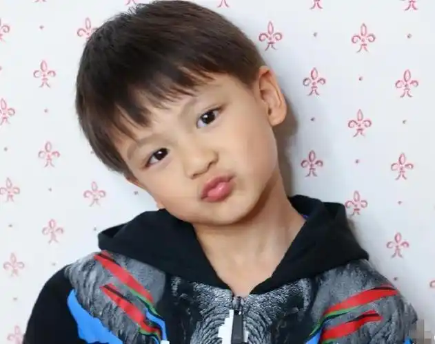 田亮晒小亮仔九连拍 这些小表情萌翻啦