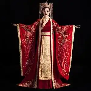 古代婚服凤冠霞帔出租