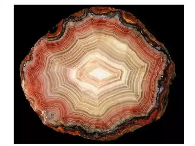 玛瑙上有一圈一圈的纹理怎么回事