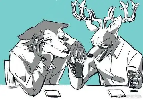 疯狂动物城,cp站狼鹿